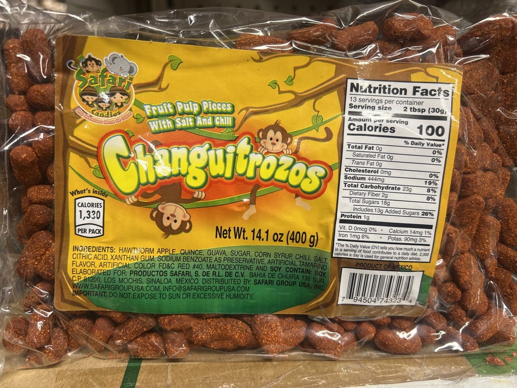 SAFARI CHANGUITROZO 10/400GR
