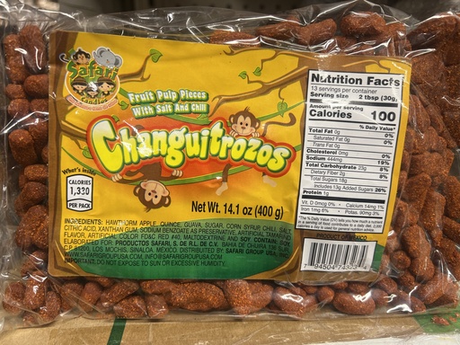 SAFARI CHANGUITROZO 10/400GR